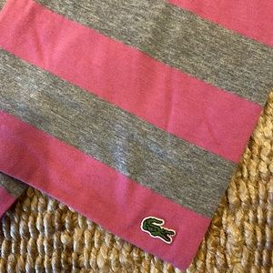 Never worn Lacoste Cotton Scarf